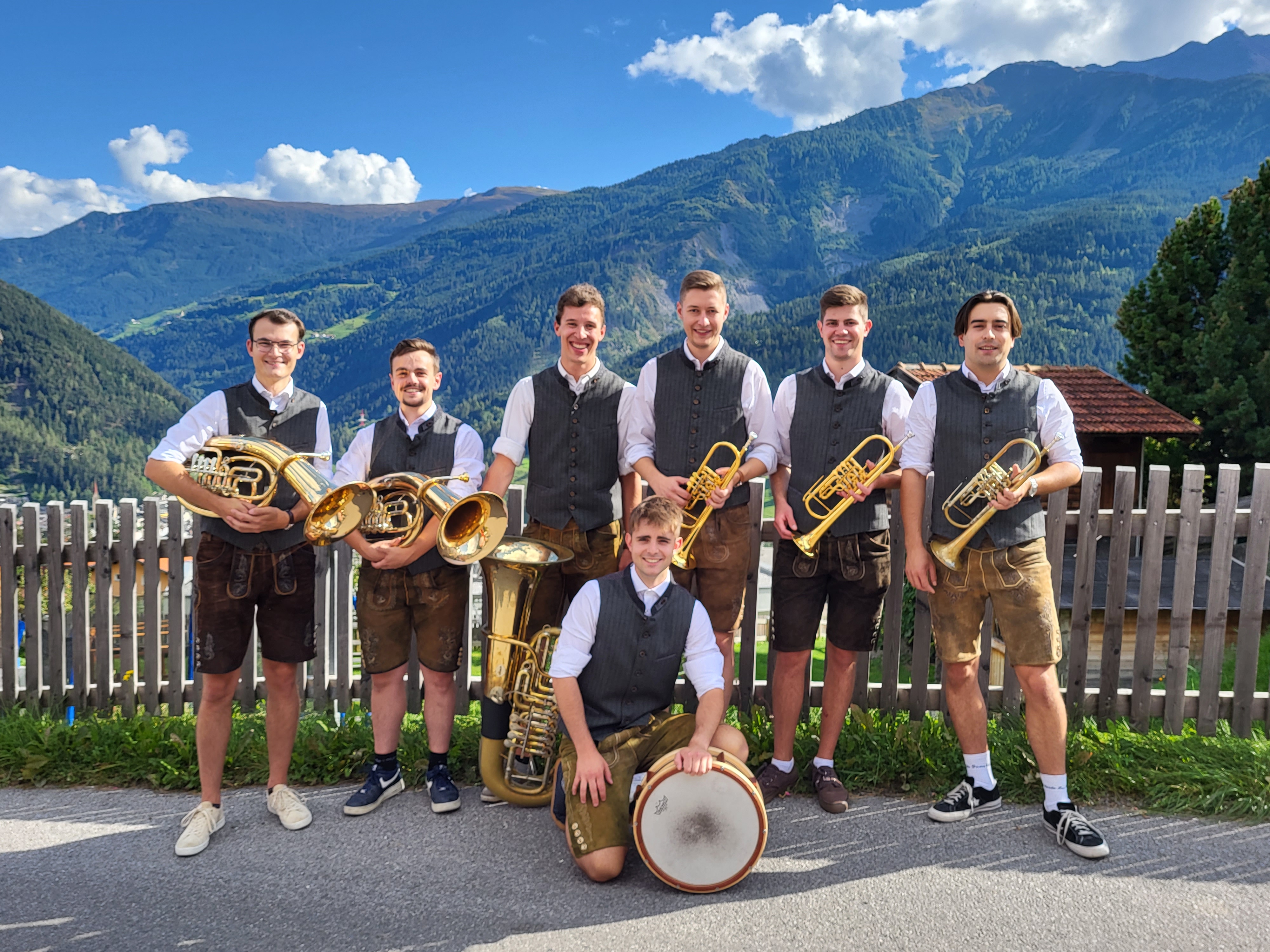 Live-Musik auf der Hohe Mut Alm, Tirol